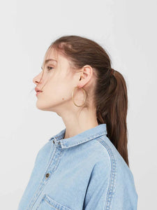 Denim Long Shirt