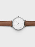 Light Coffee Leather Watch